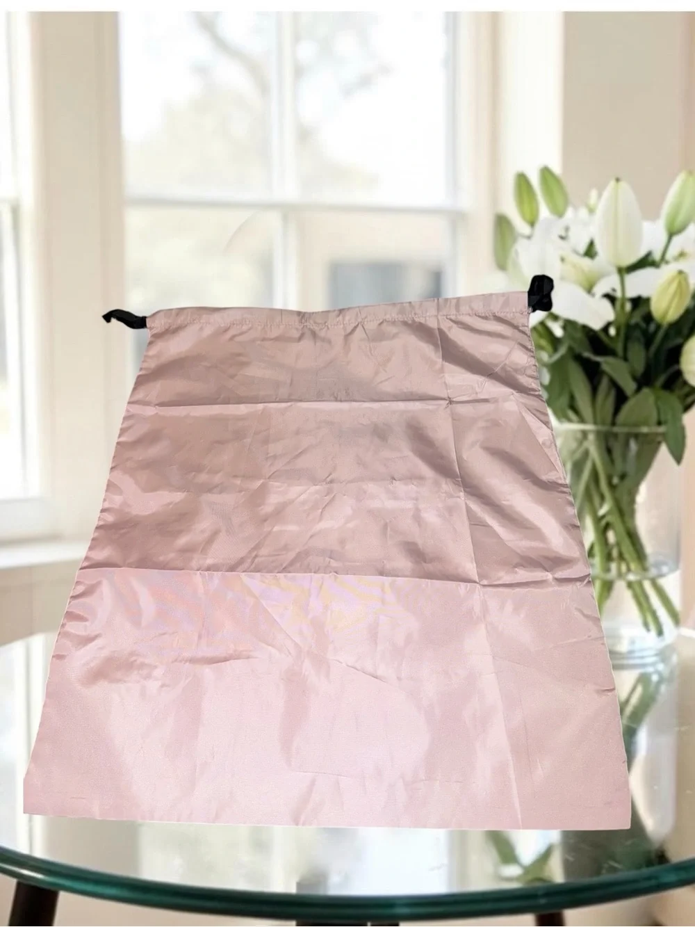 4 piece Coach Market Tote 3-Piece Set - Pearly Pink Laser Cut Perforated Leather - Picture 15 of 16